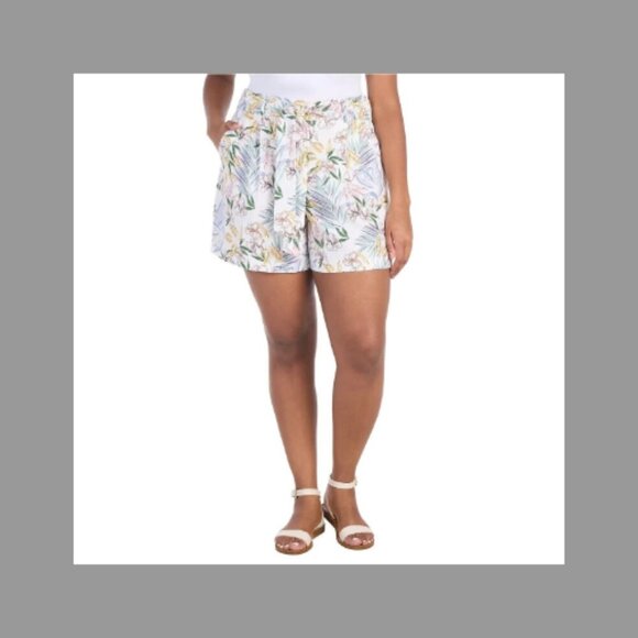 Dalia Ladies' Linen Blend Short - Picture 8 of 8